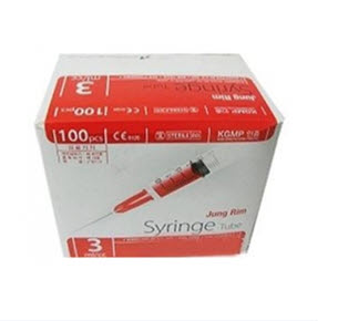 정림)채혈용주사기(Disposable Syringe Tube) 3cc/23G*25mm