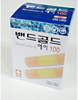 밴드골드)일회용밴드(100ea)/직사각형 18*73mm