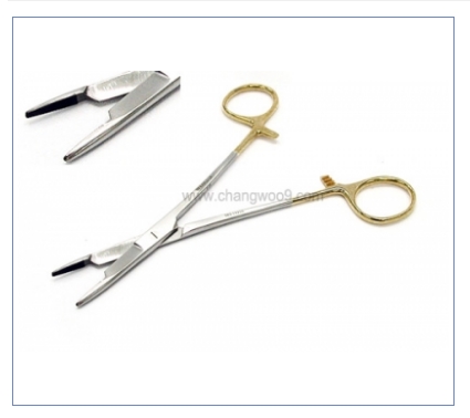 골드 올슨지침기(Olson Needle Holder TC)03-1473G