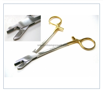 골드 와이어지침기 (Wire Twister Needle Holder TC) 22-500-15